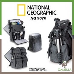 National Geographic NG W5070 Medium Rucksack (Gray)
